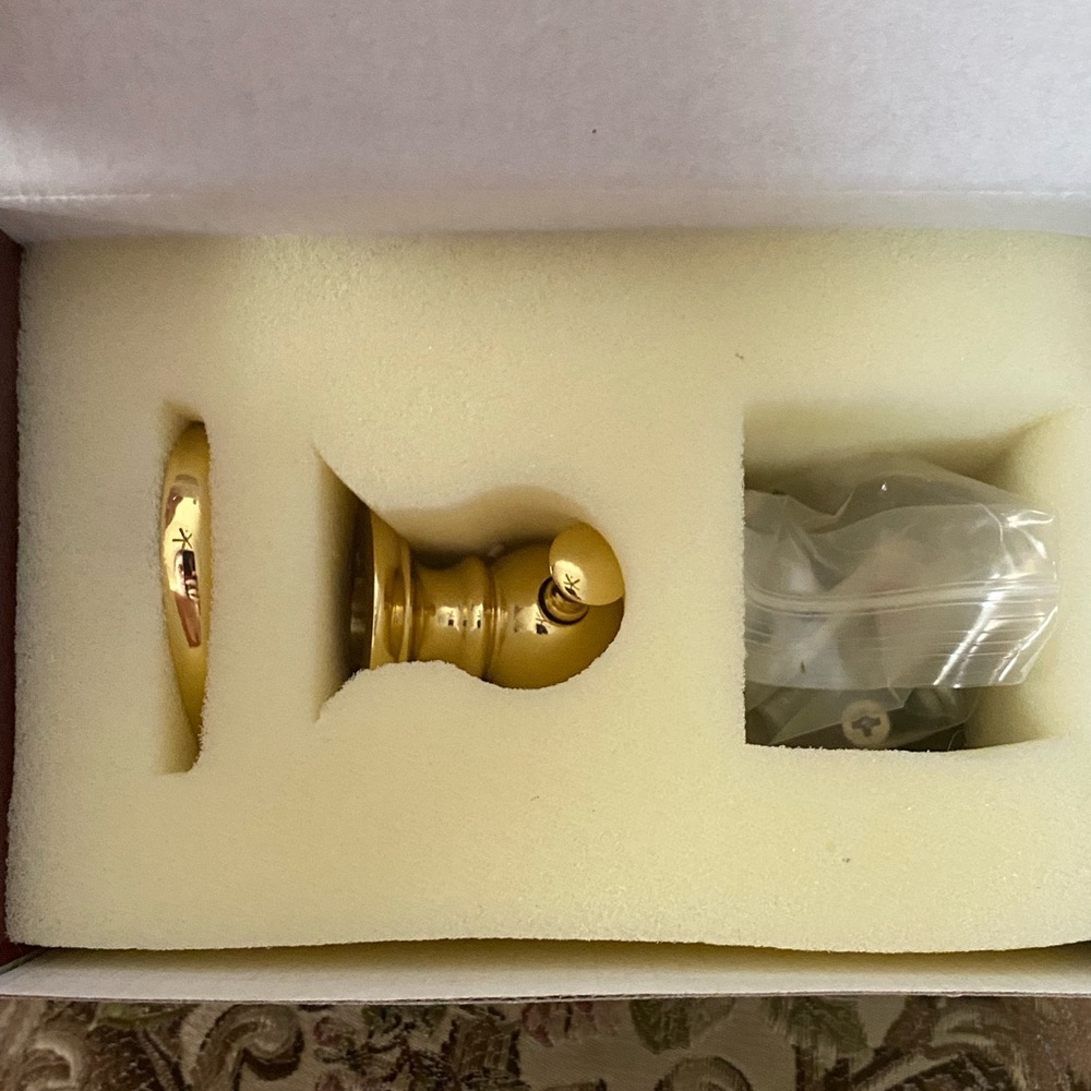Baldwin Springfield Polished Brass Robe Hook